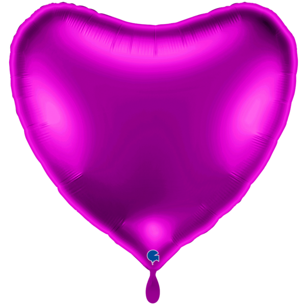 Folienballon "Herz" Purple 91cm