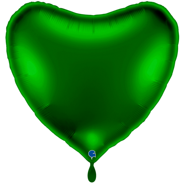 36011DGR-P3mjirVbrsGtSR_600x600@2x Folienballon "Herz" Dark Green 91cm