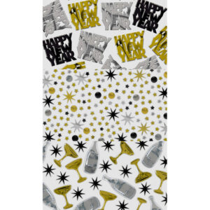 Konfetti Happy New Year Folie 34 g