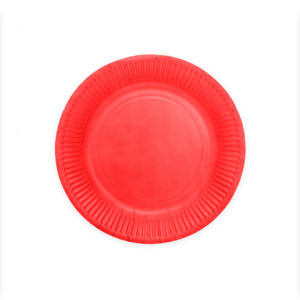8 Pappteller 23cm FSC - Rot