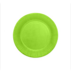 8 Pappteller 23cm FSC - Limegreen