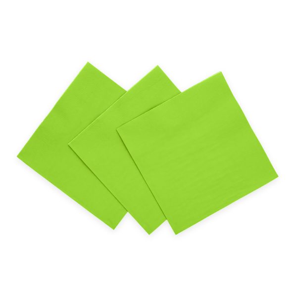 20 Servietten Limegreen 33 x 33cm