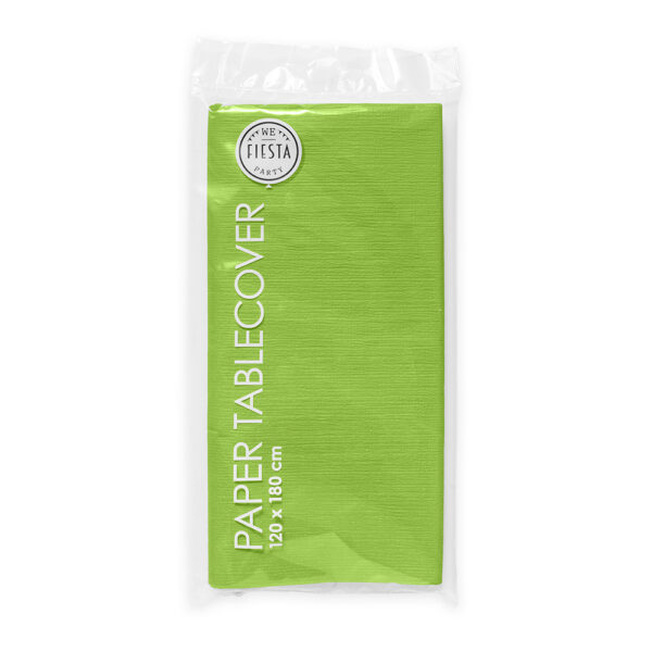 Papier-Tischdecke 120x180cm - Limegreen