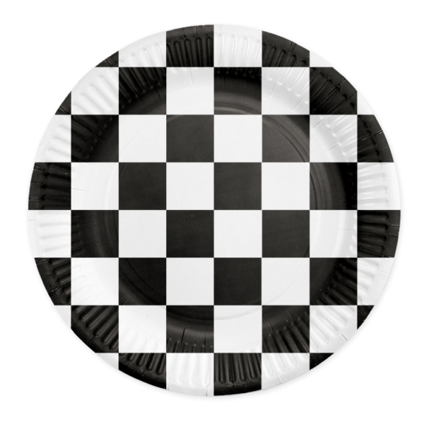 8 Pappteller 23cm FSC – Race