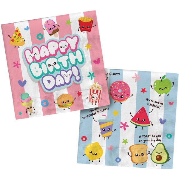 Servietten – Kawaii Party – 33 x 33 cm – 20 Stück