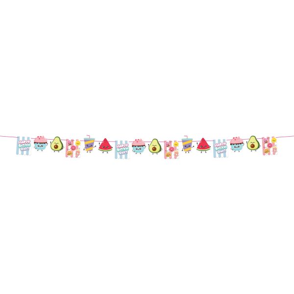 Wimpelkette – Kawaii Party – 6 Meter