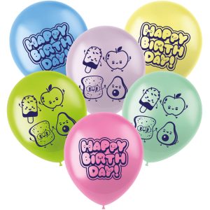 Latexballons – Kawaii Party – 33 cm – 6 Stück