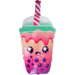 Folienballon – Form – Bubble Tea – 38 x 76 cm