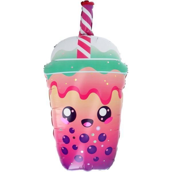 Folienballon – Form – Bubble Tea – 38 x 76 cm