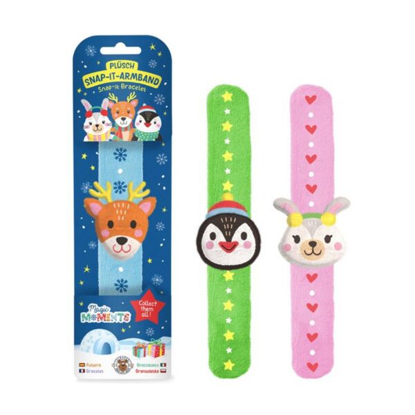 Trendhaus Magic Moments Plüsch Snap-Armband