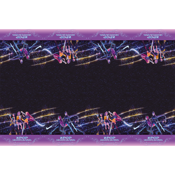 Tischdecke aus Kunststoff, 120 x 180 cm – K-POP Demon Hunters