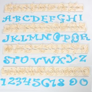 FMM Tappit Cutter Alphabet & Numbers Chunky Funky