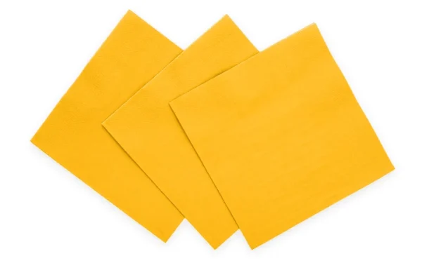 20 Servietten Gelb 33 x 33cm