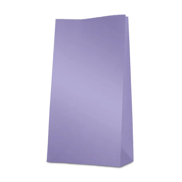 12 Papiertüten, 23,5 × 13 × 6 cm – Flieder
