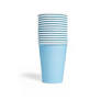 l 8 Pappbecher 210ml FSC - Hellblau