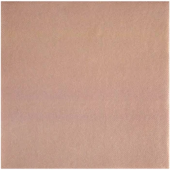 20 3-lagige Papier-Cocktailservietten 24x24cm FSC - Rose Gold