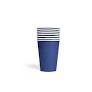 o 8 Pappbecher 210ml FSC - Blau