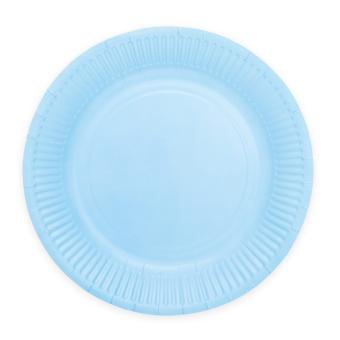 8 Pappteller 23cm FSC - Hellblau