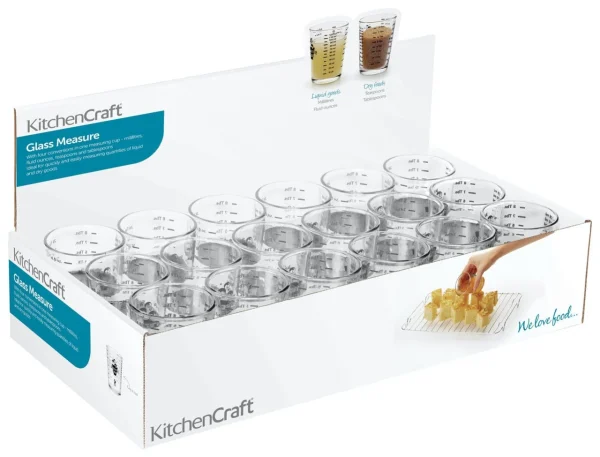 Kitchen Craft mittelgroßer Glasmessbecher