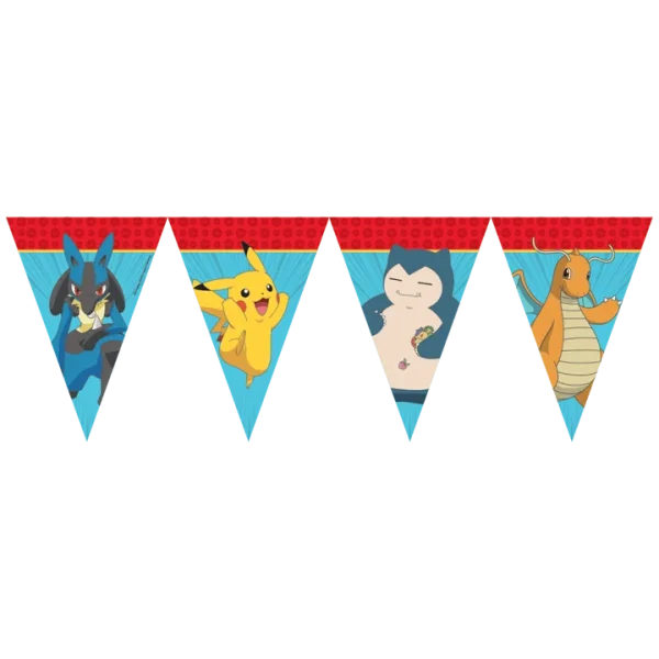 Papier Girlande Pokemon, 2,3m